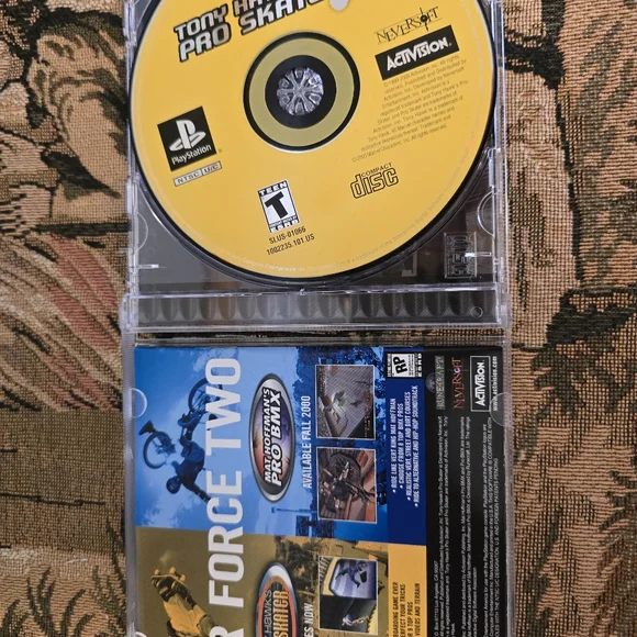 Tony Hawk's Pro Skater 2 for PlayStation - Black original great condition